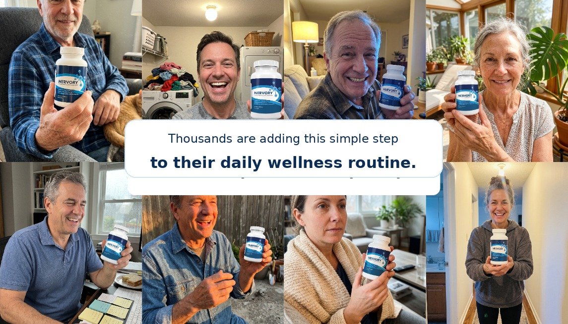 Nervory daily wellness routine