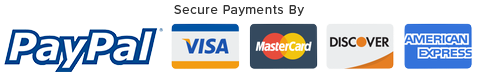 Secure payment options accepted